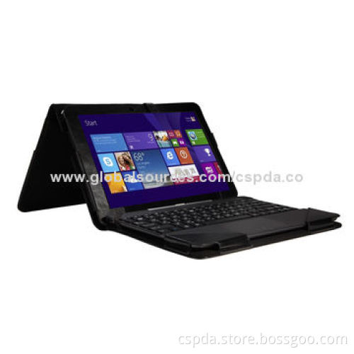 Fashionable Black Color Book Folio Bluetooth Keyboard Case for Asus Transformer Pad TF103C